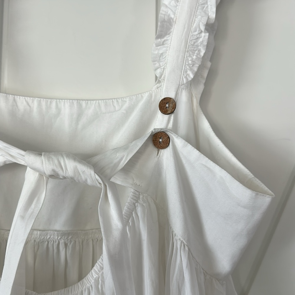 Free People Isabella White Maxi Dress - Picture 13 of 13